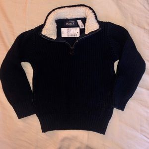 Toddler boy knitted sweater